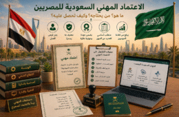 الاعتماد المهني السعودية للمصريين: ما هو؟ من يحتاجه؟ وكيف تحصل عليه؟