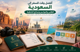 أفضل وقت للسفر للسعودية 2026 | الطقس والمواسم ونصائح السفر